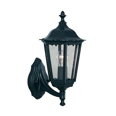 Searchlight Klassieke buitenlampAlex Up zwart - 82530BK