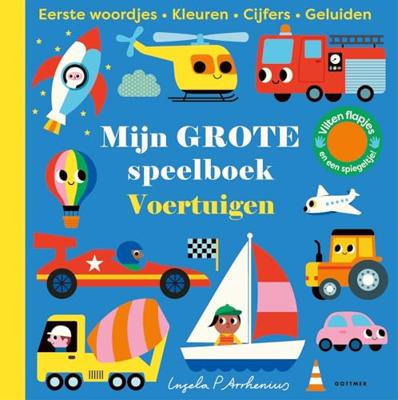 Mijn grote speelboek Voertuigen (Kartonboek)