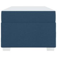 Bedframe Blauw 90 x 190 cm Stof - thumbnail