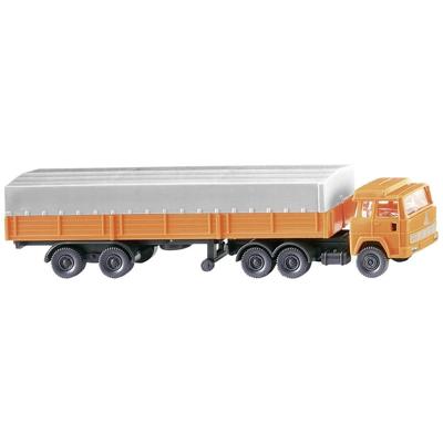 Wiking 0956 11 N Vrachtwagen Magirus Deutz Laadbakdieplader-combinatie, oranje Wiking 0956 11 N Vrachtwagen Magirus Deutz Laadbakdieplader-combinatie, oranje
