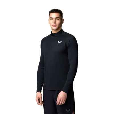 Castore Adapt Trainingstrui 1/4-Zip Zwart Wit Castore Adapt Trainingstrui 1/4-Zip Zwart Wit