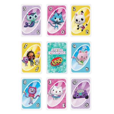 Mattel Uno junior dreamworks gabbys dollhouse kaartspel Mattel Uno junior dreamworks gabbys dollhouse kaartspel