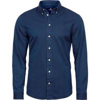 Tee Jays TJ4002 Men´s Casual Twill Shirt - Indigo - 4XL - thumbnail