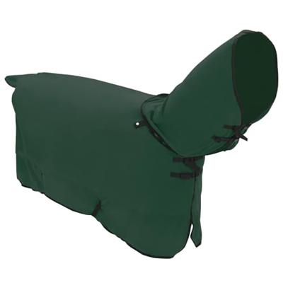 VidaXL Paardendeken volledig donkergroen polyester