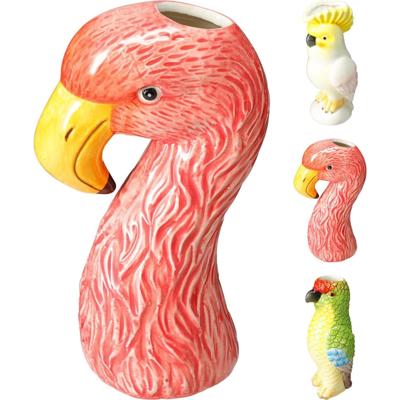 Home & Styling Vaas vogel 10x17cm