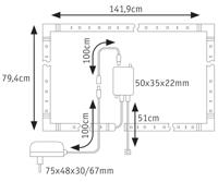 Paulmann 78876 LED-strip basisset Met connector (male) 230 V 4.3 m RGBW 1 set(s) - thumbnail