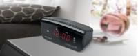 Muse M-12 CR Radiowekker (PLL-tuner, 2 wektijden, 1,5 cm (0,6 inch) rood led-display) zwart - thumbnail