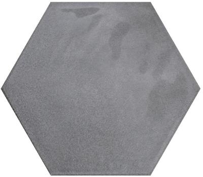 Hexagon Moon Grey glans 16x18