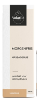 Massageolie morgenfris glas met pomp 100 Milliliter - thumbnail
