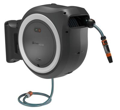 GARDENA Power Roll XXL 18647-20 Accu-slanghaspel voor aan de muur Grijs-wit 40 m 1 stuk(s) GARDENA Power Roll XXL 18647-20 Accu-slanghaspel voor aan de muur Grijs-wit 40 m 1 stuk(s)