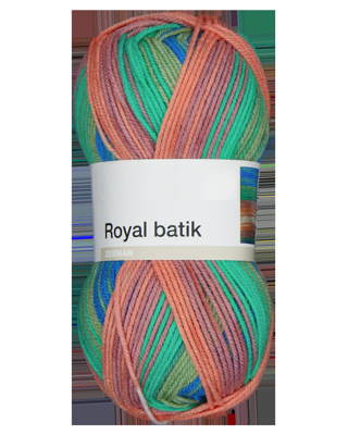 Royal batik Breigaren - Rood