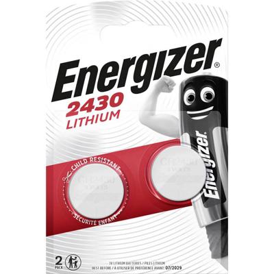 Energizer Lithium-Knoopcelbatterij CR2430 | 3 V DC | 320 mAh | 1 x 2 stuks - EN-637991 EN-637991
