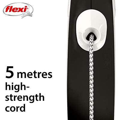 FLEXI - Nieuw Comfort S 5M snoer zwart max. 12 kg - (600.7907)