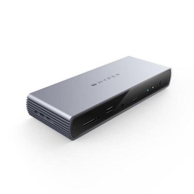 HYPER HyperDrive Thunderbolt 4 dockingstation Geschikt voor merk (dockingstation): Universeel USB-C Power Delivery, Geïntegreerde kaartlezer