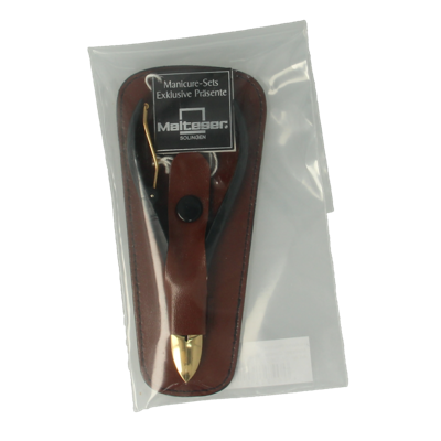 Nageltang 10cm met luxe bruin leren hoes 1 Stuks Nageltang 10cm met luxe bruin leren hoes 1 Stuks