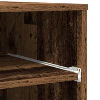 VidaXL Printerstand met opslag oudhout 60 x 48 x 74 cm bewerkt hout - thumbnail