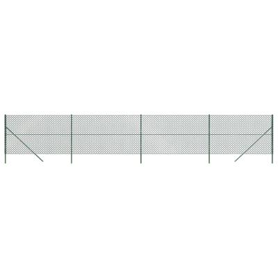 VidaXL Gaashek 1,4x10 m groen