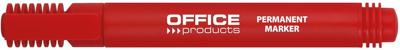 OFFICE products permanent marker 1-3 mm, rond, rood