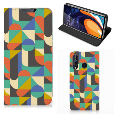 Samsung Galaxy A60 | Hoesje met Magneet | Funky Retro