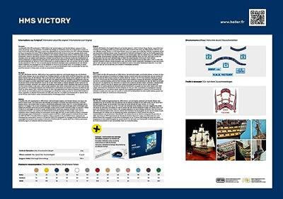Heller 58897 STARTER KIT HMS Victory Bouwpakket Schaal 1:100