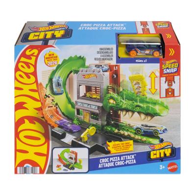 Hot Wheels City krokodil pizza aanval
