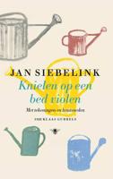 Jan  Siebelink Knielen op een bed violen (geïllustreerd) - thumbnail
