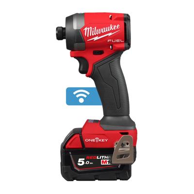 Milwaukee M18 FUEL™ ONEID3-502X ONE-KEY™ Accu slagschroevendraaier 226Nm 18V 5.0Ah in HD-Box - 4933492804 Milwaukee M18 FUEL™ ONEID3-502X ONE-KEY™ Accu slagschroevendraaier 226Nm 18V 5.0Ah in HD-Box - 4933492804