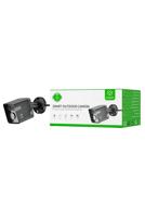WOOX r3568 outdoor security camera, 3 mp, 2k, ir night vision, 2-way audio, ip65 weatherproof, white - thumbnail
