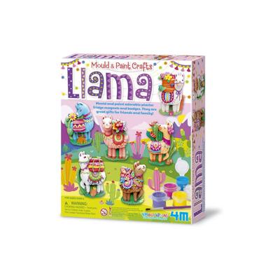 4M Lama gipsgieten en verven