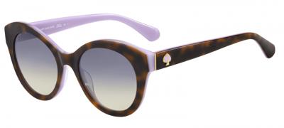 Kate Spade zonnebril Karleigh dames havana/lila