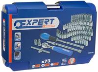 Expert by Facom doppenset met hulpstukken 1/4" | 73-delig | in koffer | E030707 - E030707 - thumbnail