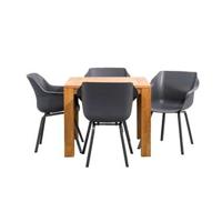 Hartman Le Sud tuinset Sophie Antibes - grijs- 5-delig - thumbnail