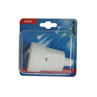 Scanpart Contrasteker Met Ra Pvc Wit - thumbnail