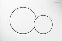 Geberit Sigma-01 drukplaat wit - thumbnail