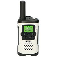 Walkie-Talkie Set | 2 Handsets | Tot 7 km | Frequentiekanalen: 8 | PTT / VOX | 24 uur stand-by | Hoofdtelefoonuitgang | Ingebouwde zaklamp | Wit / Zwart - thumbnail