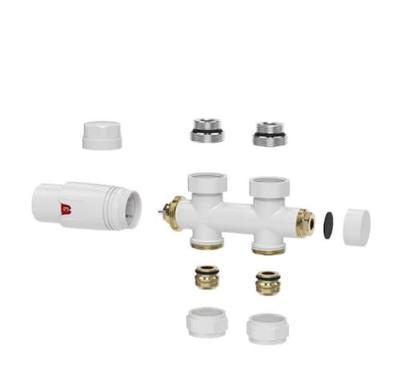 Set Thermostatisch Onderblok Riko Elay Recht Glans Wit Riko Set Thermostatisch Onderblok Riko Elay Recht Glans Wit Riko