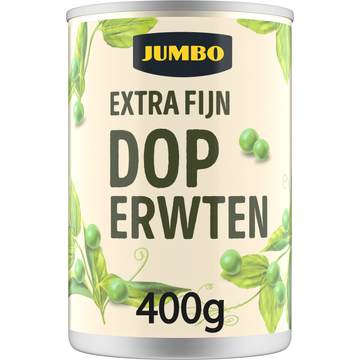 Jumbo Doperwten Extra Fijn 400 g