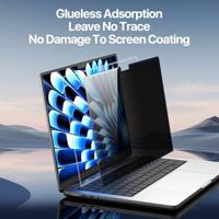 Dux Ducis MacBook Air/Pro 13 inch (2016-2021) Glazen Screenprotector Privacy - Zwart - thumbnail