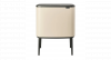 brabantia Bo Touch Bin 201585 Afvalbak 34 l Staal (l x b x h) 312 x 540 x 680 mm Beige 1 stuk(s) - thumbnail