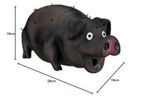 TRIXIE STEKELVARKEN MET DIERENSTEM LATEX ASSORTI 21CM 3ST - thumbnail