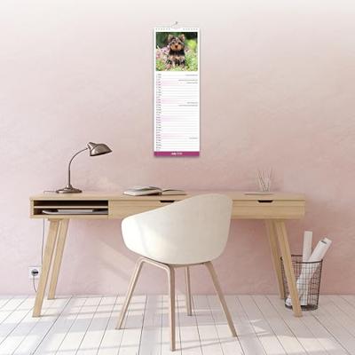 Yorkshire Terrier Kalender 2026 Slimline
