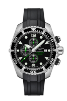 Horlogeband Certina C032427 A / C603020739 Rubber Zwart 21mm - thumbnail