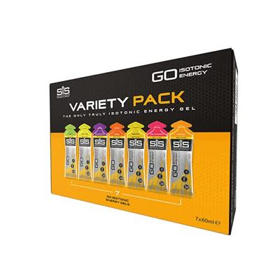 SiS Go Isotonic Energy Gel 7-pack Smakenmix 60ml