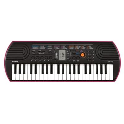 Casio SA-78 MIDI toetsenbord 44 toetsen Zwart Casio SA-78 MIDI toetsenbord 44 toetsen Zwart