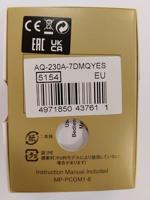 Horloge Uniseks Casio AQ-230A-7DMQYES Wit Zilverkleurig (Ø 38,5 mm) (Ø 29 mm) - thumbnail