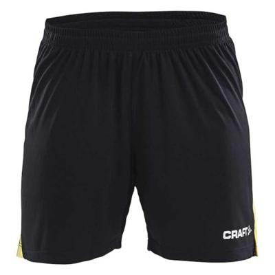 Craft 1905577 Progress Contrast Short W - Black/Yellow - XS