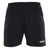Craft 1905577 Progress Contrast Short W - Black/Yellow - XS - thumbnail