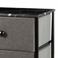 Ladenkast Max Home Grijs Marmer 80 x 62 x 30 cm - thumbnail