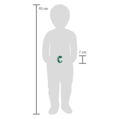 Small Foot - houten dieren kinderletter - c