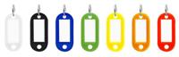 Sleutelhangers geassorteerde kleuren x100 - thumbnail